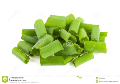 Cut Chives Stock Photo Image Of Kitchen Healthy Kibbled 52433360