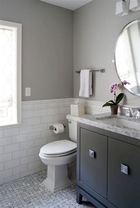 57 Amazing Small Master Bathroom Tile Makeover Design Ideas