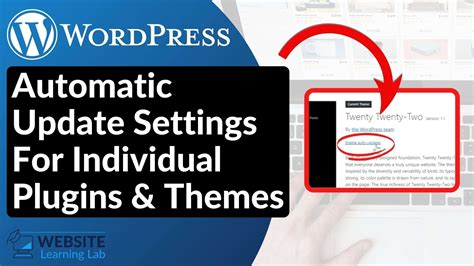 Manage Automatic Update Settings For Plugins And Themes In Wordpress