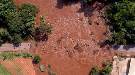 Several Dead Hundreds Missing After Mining Dam Bursts In Brazil Cbc News