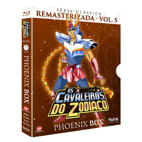 Blu Ray Os Cavaleiros Do Zodíaco Série Clássica Remasterizada