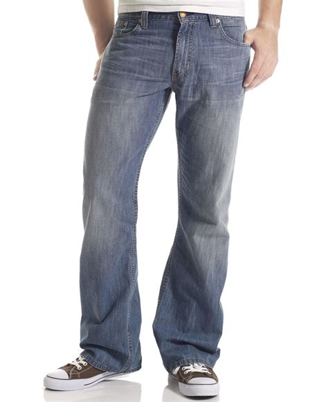 Lyst Levis 527 Slim Bootcut Fit Jeans In Blue For Men