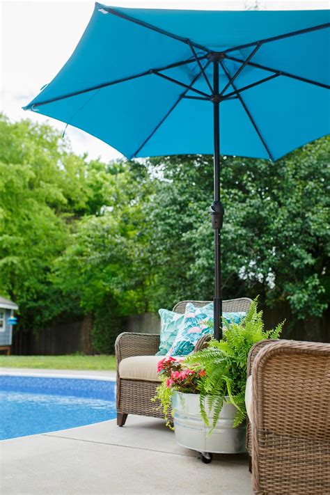 Diy Umbrella Stand With Wheels - Sarofudin Blog