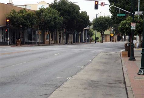 Empty Streets Downtown About Town The Pajaronian Watsonville Ca