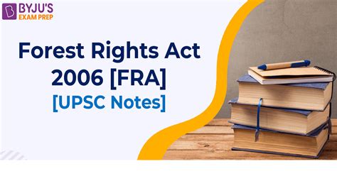 Forest Rights Act 2006 History Objectives Features Pdf