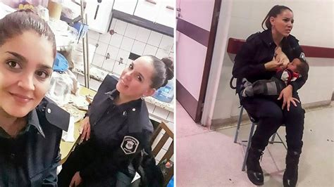 Breastfeeding police officer saves abandoned newborn baby by redcliff: Police Officer Breastfeeds Malnourished, Abandoned Baby ...