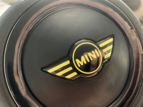 Mini Cooper Steering Wheel Emblem Badge Overlay Gel Sticker Etsy
