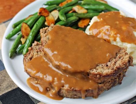 Meatloaf With Gravy Emily Bites Artofit