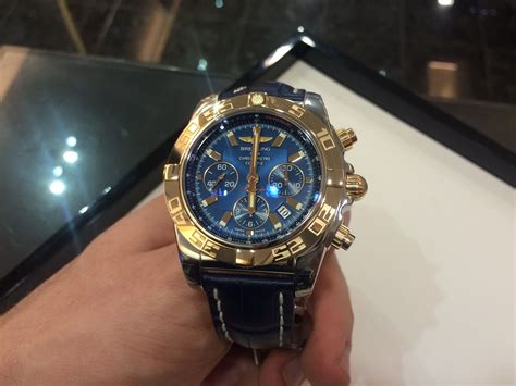 Breitling Chronomat 44 limited edition blue dial - 100 pieces