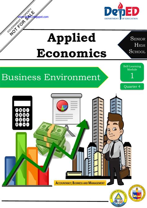 Applied Economics Q4 Module 1 Senior High School Applied Economics