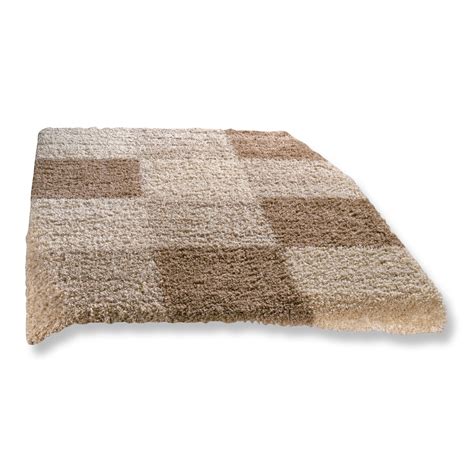 Material 100 % polypropylen / farbe siehe foto florhöhe ca. Teppich SHAGGY - creme - 120x170 cm | Hochflor ...