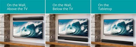 The deep bass produced by the subwoofer usually sounds best there. Paradigm® | Premium Wireless Series | PW Soundbar | Overview