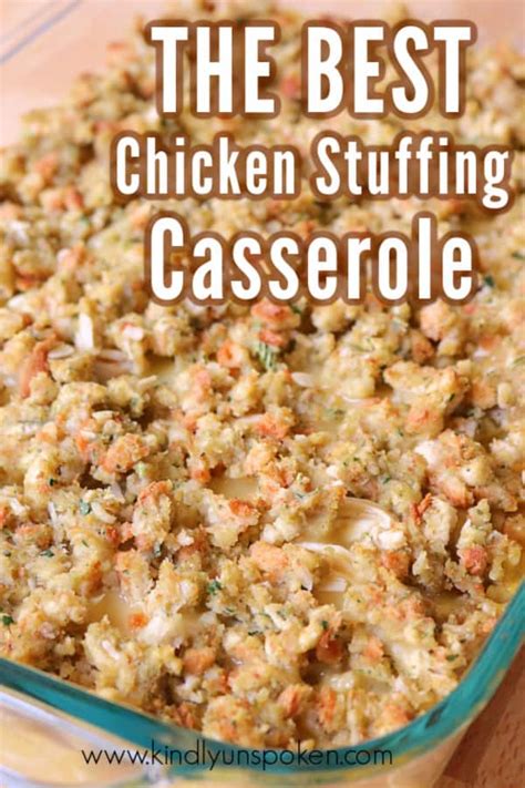 You'll find campbell's cream of chicken soup in a wide range of recipes. Easy Chicken and Stuffing Casserole | Recipe in 2020 ...