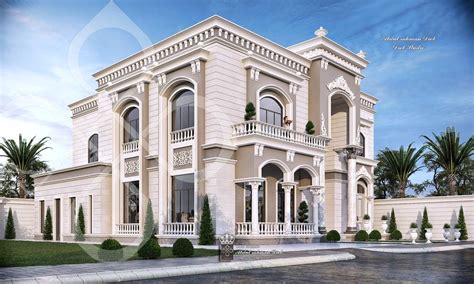 New Classic Luxury Villa Ksa Architecture Building Design Classic