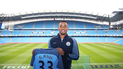 Manchester City Complete Gabriel Jesus Signing Football News Sky Sports