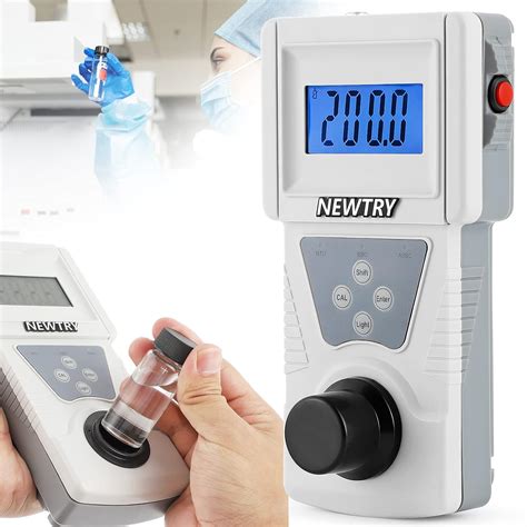 Newtry Turbidity Meter Portable Digital Water Turbidimeter Iso