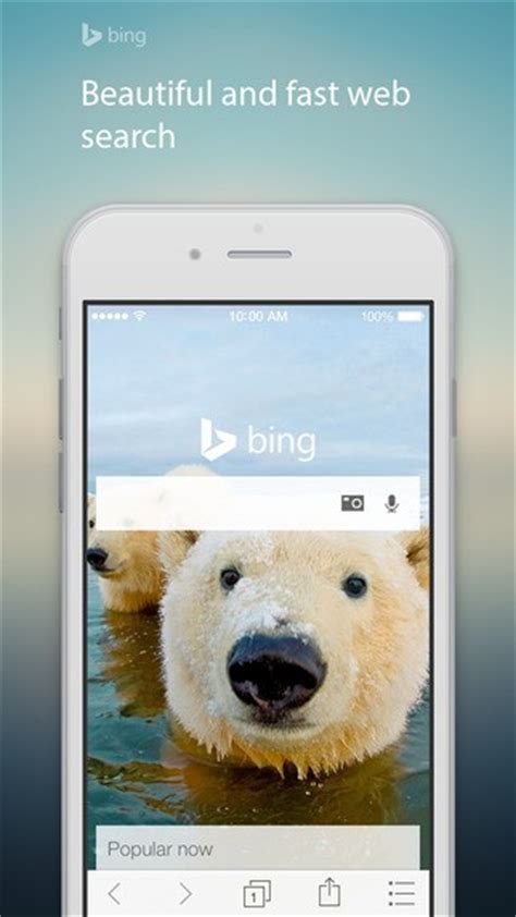Microsoft Releases Fully Redesigned Bing For Ios