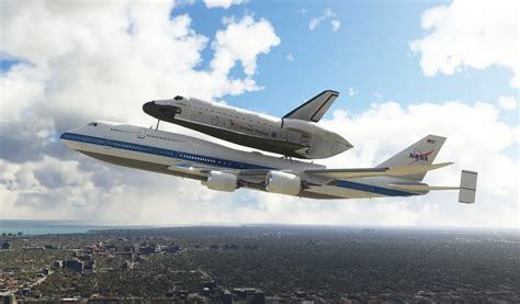 Check This Out Carry The Space Shuttle In Msfs With This Modified