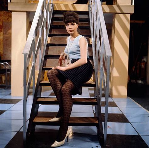 sixties rosemary nicols on the set of undermind 1965 color television television drama 60s