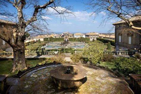 Bagnaia Villa Lante At Bagnaia Is A Mannerist Garden Of Surprise Near