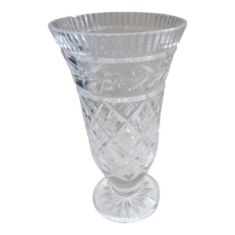 Vintage Waterford 7 Crystal Glandore Vase In Box Chairish