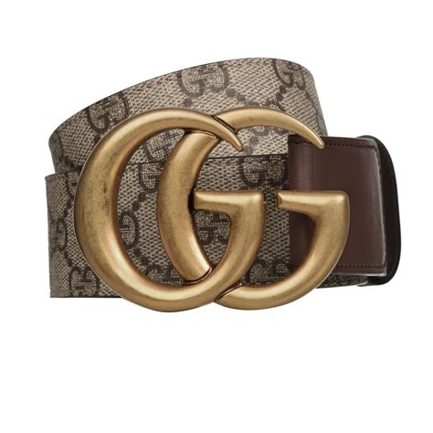 Gucci Marmont Supreme Belt Flannels