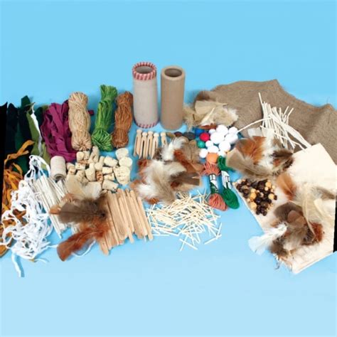 Natural Craft Materials Pack Art And Craft From Early Years Resources Uk