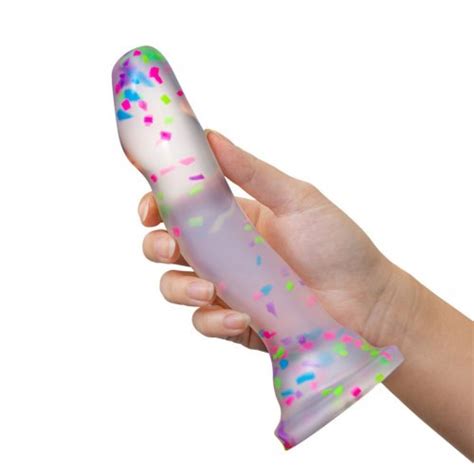 Neo Elite Glow In The Dark Hanky Panky Confetti Dildo Sex Toys And Adult Novelties Adult Dvd