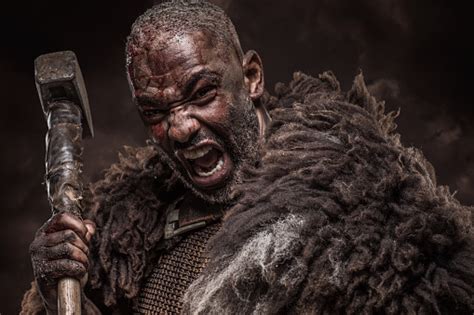 Black Male Viking Stock Photo Download Image Now Istock