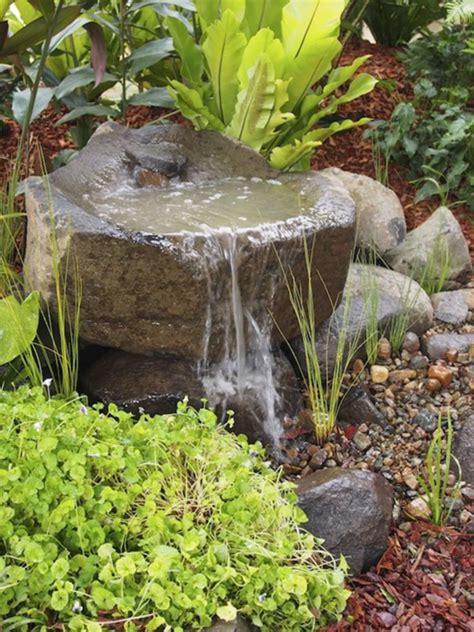 20 Simple Garden Water Feature Ideas