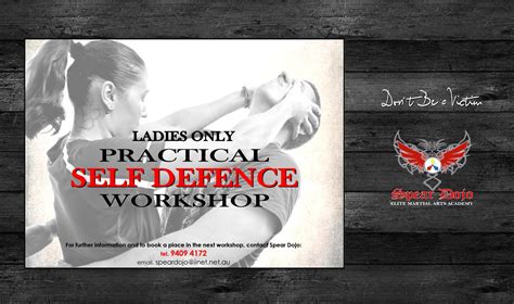 Womens Practical Self Protection Workshop Spear Dojo