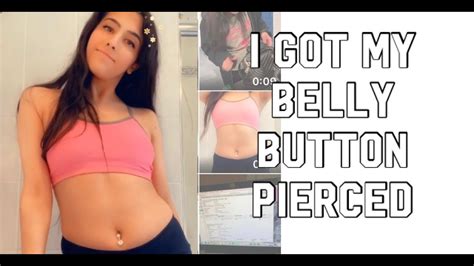 I Got My Belly Button Pierced 💍 Youtube