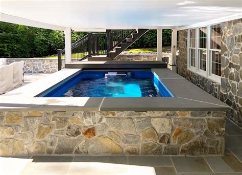 small backyard pool with hot tub turn your limited outdoor space into a luxurious oasis