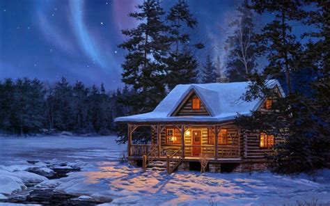 Log Cabins Wallpapers Wallpaper Cave