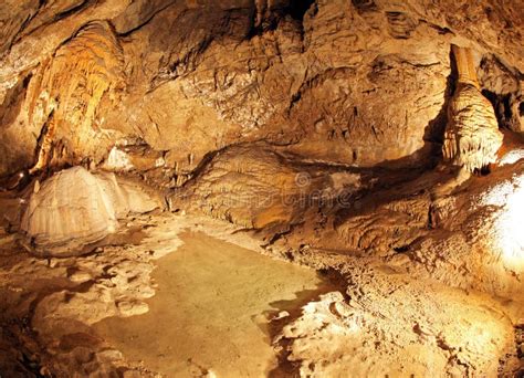 Demanovska Cave Of Liberty Slovakia Stock Image Image Of Nature