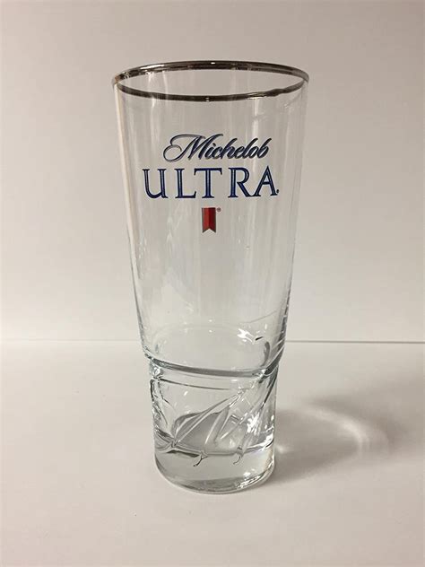 Michelob Ultra 16oz Beer Pint Glass 1 Pk Amazonca Home