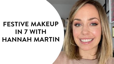 Festive Makeup In 7 With Hannah Martin Get The Gloss Youtube
