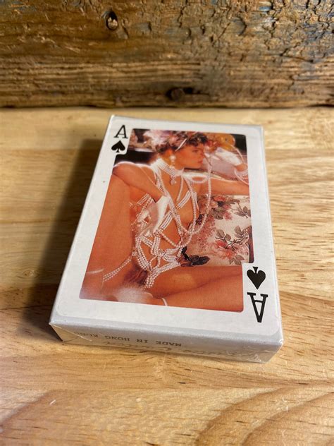 Vintage Nude Playing Cards Deck Of Cards New Sealed Etsy UK