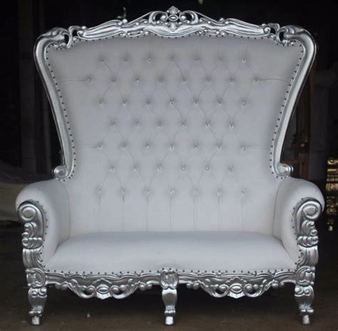 Upholstered in a sweet pink velveteen fabric and accented with chrome finish legs. Wedding THRONE CHAIRS SALE for Sale in Brooklyn, NY - OfferUp