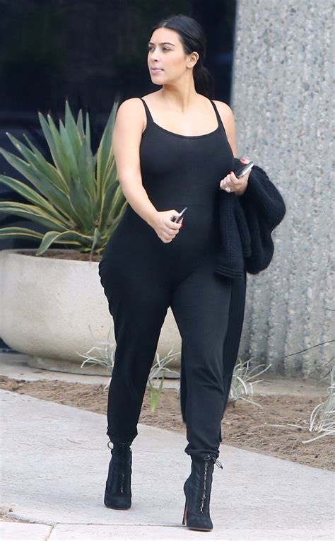 One Piece Of A Kind From Kim Kardashians Pregnancy Style E News
