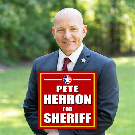 Pete Herron For Sheriff Of Montgomery County