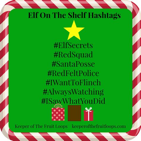 Elfontheshelf Hashtags The Elf Elf On The Shelf Elf