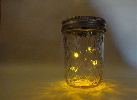 Fireflies An Electronic Animated Firefly Jar Hand Made By The Designer