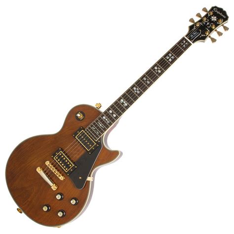Epiphone Lee Malia Signature Les Paul Custom Elektrische Gitarre In Nussbaum Gear Music