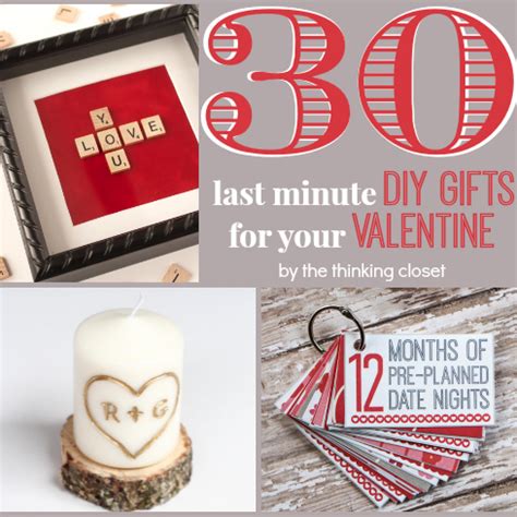 Last minute diy birthday gifts for grandma. 30 MORE Last Minute DIY Gifts for Your Valentine - the ...