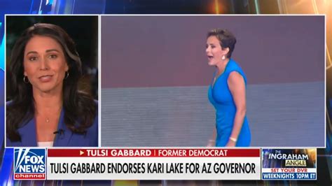 Tulsi Gabbard Tells Fox News Democrats ‘are Against Democracy Immediately After Rallying For