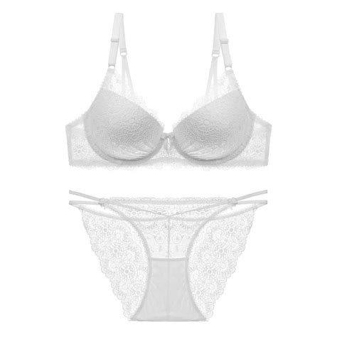 Buy New Arrival French Young Girls Bra Sets Sexy Underwire Thin Cup Bras Lace