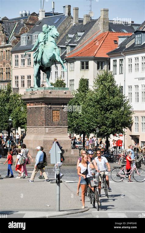 Equestrian Statue Of Bishop Absalon Legendary Founder Of Copenhagen