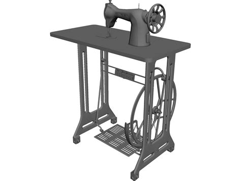 I hope you find them useful. Sewing Machine 3D CAD Model - 3D CAD Browser