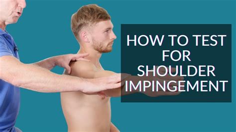 How To Test For Shoulder Impingement YouTube